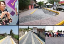 Realiza alcaldesa Laura Villalpando Arroyo Gira de Inauguración de Obras