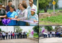 Inauguran Obras de Drenaje Sanitario