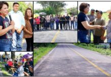 Inauguran Obra de Rehabilitación de Carretera San Antonio Buena Vista-Copales