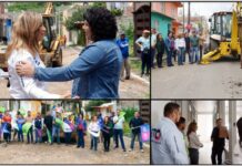 DAN ARRANQUE A TRES OBRAS IMPACTO EN EL MUNICIPIO