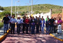 Autoridades Municipales Inauguran Obra en Colonia Santa Martha