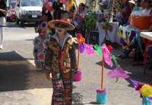 Realizan Concurso de Catrinas en la Comunidad de San Juan Grande
