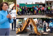 Alcaldesa Laura Villalpando Arroyo Realiza Gira de arranques de Obra