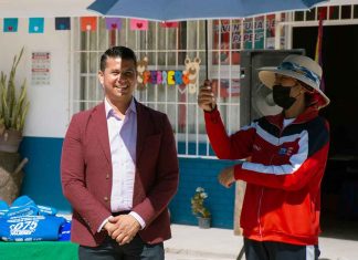 Seguridad Pública llevó a cabo intercambio de juguetes bélicos en Chamacua