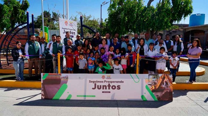 Inauguran Parque Público en Monte Blanco