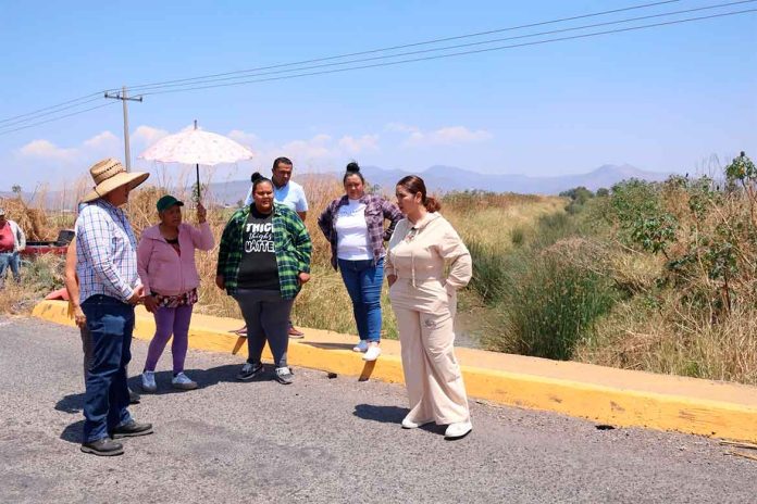 Vamos por el puente en La Cal Grande de Pénjamo