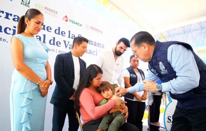 La vacunación es un regalo para nuestras niñas y niños