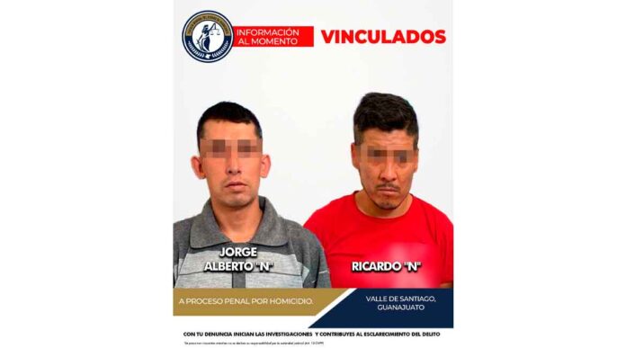 La Fiscalía de Guanajuato esclarece homicidio de expolicía en Valle de Santiago y captura a los presuntos responsables