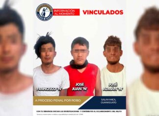 FGEG: PRESUNTA BANDA DE ASALTANTES ES PROCESADA POR ROBO DE VEHICULOS EN SALAMANCA