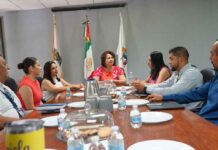 Alcaldesa Laura Villalpando Arroyo se reúne con Jefa de la Jurisdicción Sanitaria Número VI