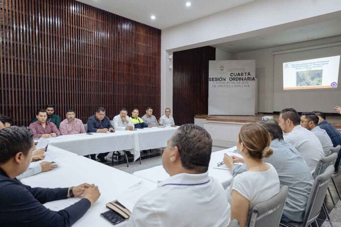Cuarta Sesión del Consejo Municipal de Protección Civil en Abasolo