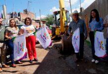 Arranca la Construcción de Calle Miguel Hidalgo en Monte Blanco