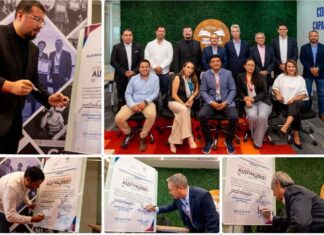 Firma del Convenio de Colaboración entre el Clúster Automotriz del Estado de Guanajuato y el Municipio de Abasolo