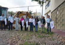 Pavimentan Calle Luis H. Ducoing del Fraccionamiento el Mirador de Cabecera Municipal