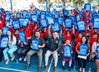 Arranca el programa estatal de entrega de útiles escolares en Abasolo