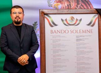 Develación del Bando Solemne en Abasolo