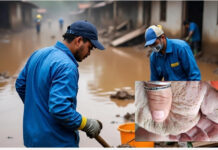 Después de las intensas lluvias e inundaciones en Veracruz, personas en zonas siniestradas presentan infecciones en la piel