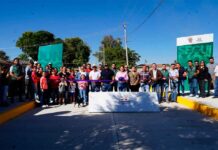 Inauguran Obra de Pavimentación en San Antonio de Eguia