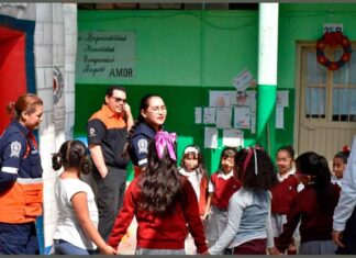 Protección Civil fortalece la cultura de prevención en la Escuela Primaria Macrina Uribe