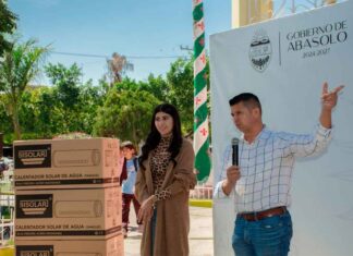 Entrega de calentadores solares beneficia a familias de Rancho Nuevo de la Cruz