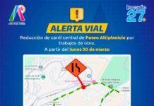 HABRÁ AJUSTES TEMPORALES EN CIRCULACIÓN DE BULEVAR A VILLAS