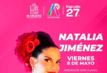 IRAPUATO CELEBRARÁ A LAS MAMÁS CON LA VOZ DE NATALIA JIMÉNEZ