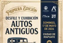IRAPUATO SE VISTE DE GALA CON LA 1.ª EDICIÓN DEL DESFILE Y EXHIBICIÓN DE AUTOMÓVILES ANTIGUOS