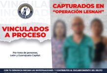 RESCATA FISCALÍA DE GUANAJUATO A TRES MENORES Y LOGRA CAPTURA DE PRESUNTOS TRATANTES EN “OPERACIÓN LESNAH”
