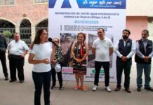 AVANZA MODERNIZACIÓN DE LA RED DE AGUA EN LA COLONIA LAS REYNAS