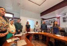 RINDEN PROTESTA INTEGRANTES DEL COMITÉ MUNICIPAL CIUDADANO DE PÉNJAMO