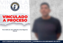 VINCULAN A PROCESO A PRESUNTO RESPONSABLE DE ROBO EN AGRAVIO DE DOS CIUDADANAS ESTADOUNIDENSES EN SAN MIGUEL DE ALLENDE