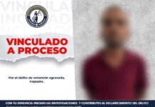 SUJETO FUE VINCULADO POR EXTORSIÓN AGRAVADA EN IRAPUATO