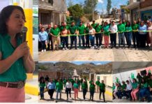 Huanímaro se transforma: Inauguran pavimentación de la calle Justicia en la colonia Solidaridad