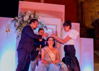 Abasolo se viste de gala: Sofía Sakbé es coronada Reina de las Fiestas 2026