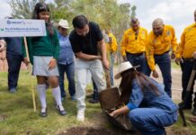 Gobierno Municipal de Abasolo impulsa jornada de reforestación por el Día Mundial del Árbol