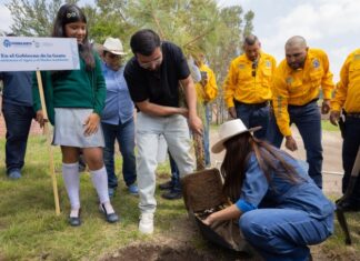 Gobierno Municipal de Abasolo impulsa jornada de reforestación por el Día Mundial del Árbol