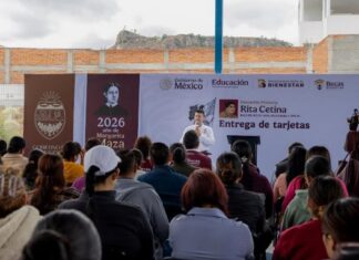 Entrega de tarjetas de la Beca Rita Cetina e inauguración del CABB fortalecen apoyo educativo en Abasolo