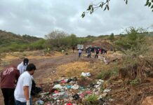 Impulsan jornada de limpieza en Las Tinajitas como parte del programa “Abasolo Limpio”