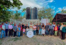 Inauguran cisterna en El Pitahayo para asegurar el suministro de agua en Abasolo Inauguran cisterna en El Pitahayo