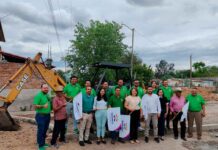 Inician los trabajos de la segunda etapa del jardín de la comunidad de La Granja