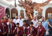 YOZAJAMBY MOLINA PRESENTA PAQUETE DE OBRAS Y RECONOCE A TALENTOS DEPORTIVOS