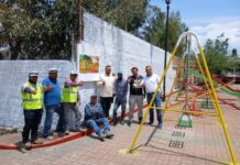 Parque de Cruz Blanca recibe acciones de mejora y mantenimiento