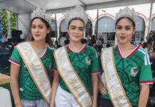 Reina y princesas de Abasolo impulsan causa social a través del Mundial