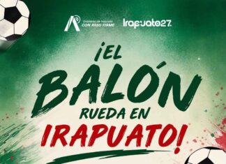 IRAPUATO VIVIRÁ LA PASIÓN DEL FUTBOL CON TRANSMISIÓN PARA CIUDADANÍA