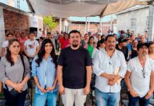 Inauguran ampliación de red eléctrica en Abasolo; ciudadanos reconocen avance