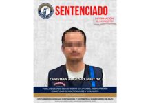 FGEG: CHRISTIAN AUGUSTO JAFET “N” ES CONDENADO POR VIOLACION, HOMICIDIO CALIFICADO Y DESAPARICIÓN COMETIDA POR PARTICULARES EN AGRAVIO DEL NIÑO MATEO