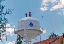 Obras que transforman Pénjamo: rehabilitan tanques elevados en Santa Ana Pacueco